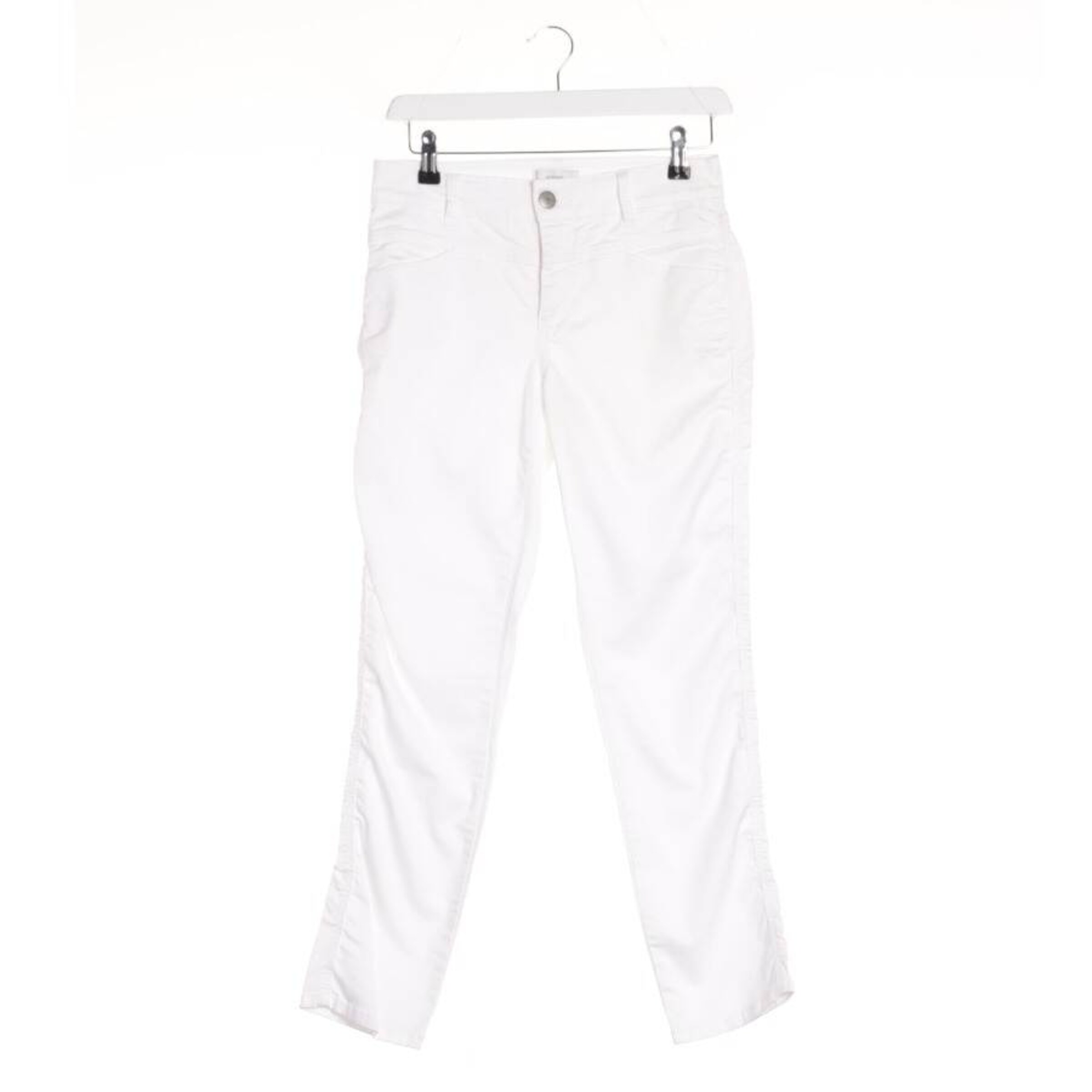 Closed Hose XS in Weiß: Vorderseite