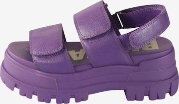BUFFALO Sandals 'Aspha Snd' in Purple: front