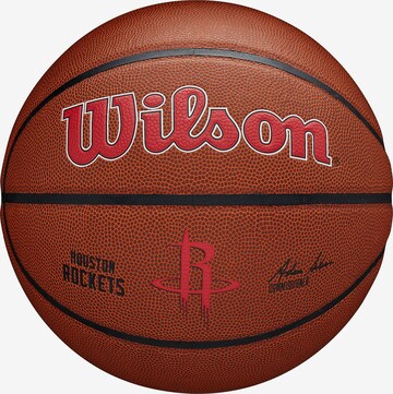 WILSON Ball 'NBA Team Alliance Houston Rockets' in Brown: front