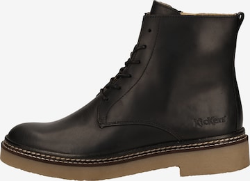 Kickers Lace-Up Ankle Boots 'Oxigeno' in Brown: front