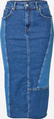 Pepe Jeans - Falda 'PIPER' en azul: frente