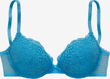 VIVANCE Push-up Bra in Blue: front