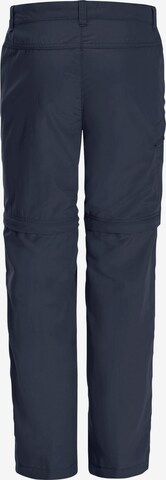 JACK WOLFSKIN Regular Outdoor Pants 'SAFARI' in Blue