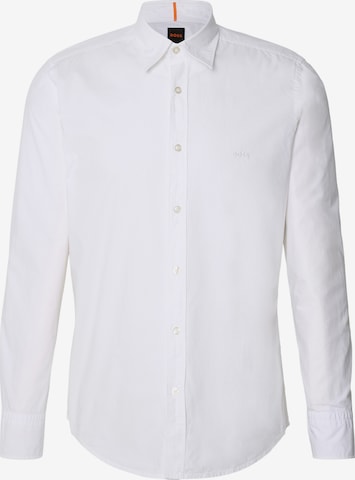 BOSS Hemd 'Relegant_6' in Weiß: Vorderseite
