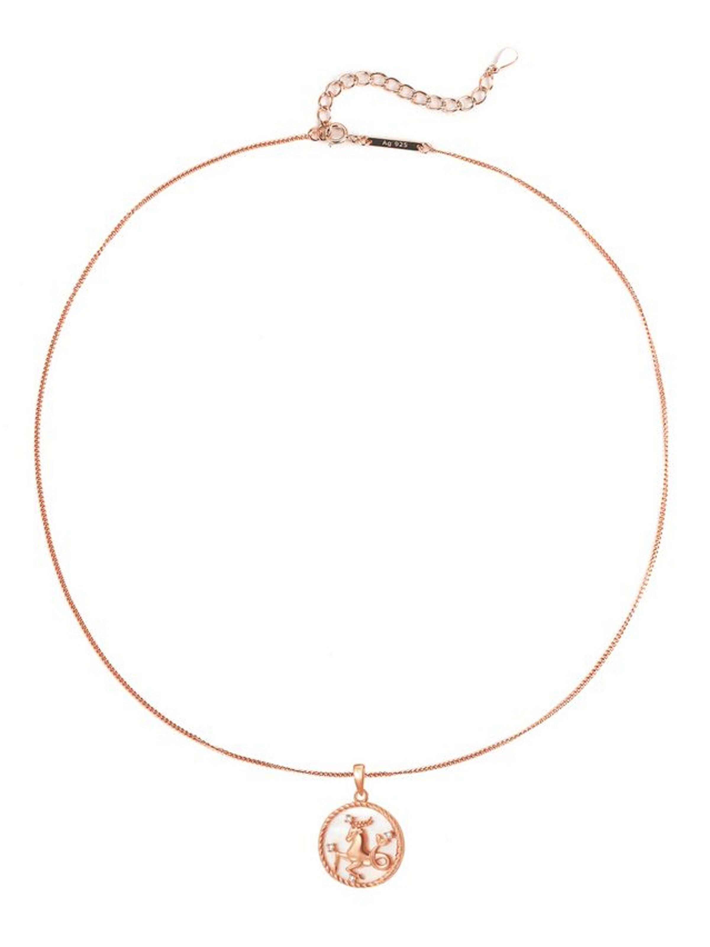 Hey Happiness - Cadena 'Capricorn' en oro