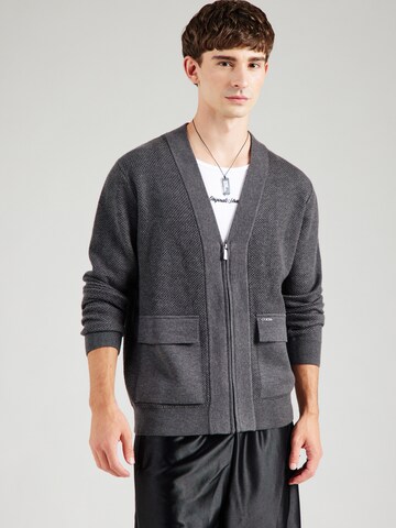 Vestes en maille 'JAMISON' GUESS en gris : devant