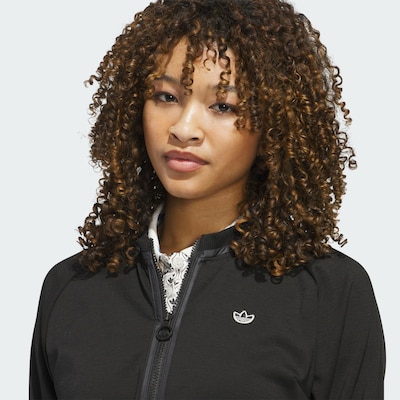 ADIDAS PERFORMANCE Sportjacke ' Down' in XS in schwarz / weiß, Produktansicht
