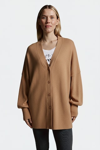 Cotton Candy Cardigan in Beige: Vorderseite