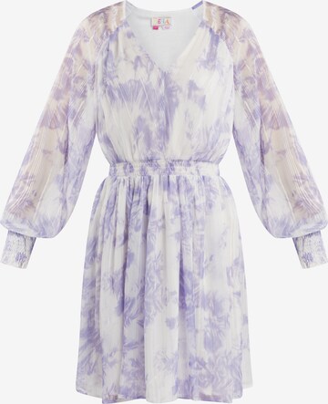 Robe IZIA en violet : devant