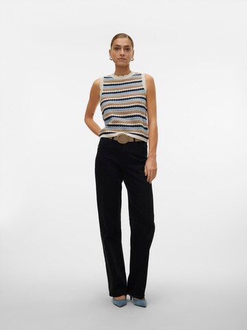 VERO MODA - Top de malha 'Menorca' em bege