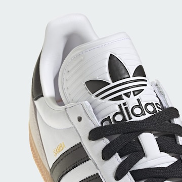 ADIDAS ORIGINALS Nizke superge 'Samba' | bela barva