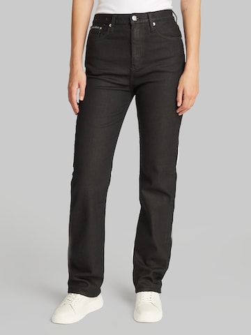 Calvin Klein Jeans Regular Jeans in Schwarz: Vorderseite