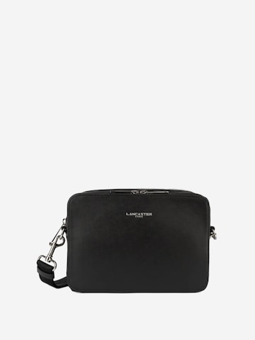 Sac à bandoulière 'Lancaster Sacoche Cuir Homme Paris Homme Noir' LANCASTER Paris en noir : devant
