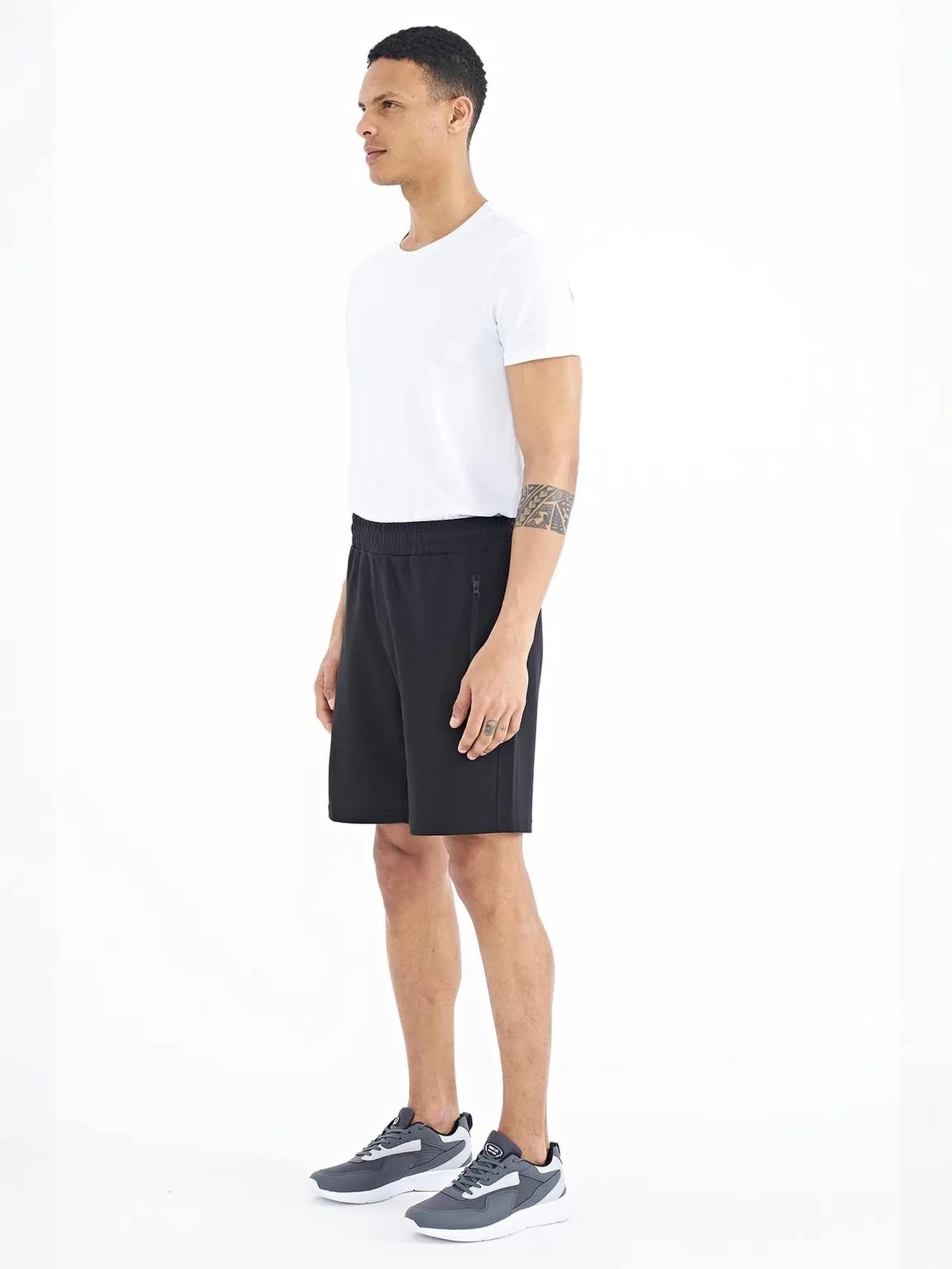 Regular Pantalon Tommy Life en noir