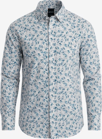 Ombre Regular fit Zakelijk overhemd in Blauw: voorkant