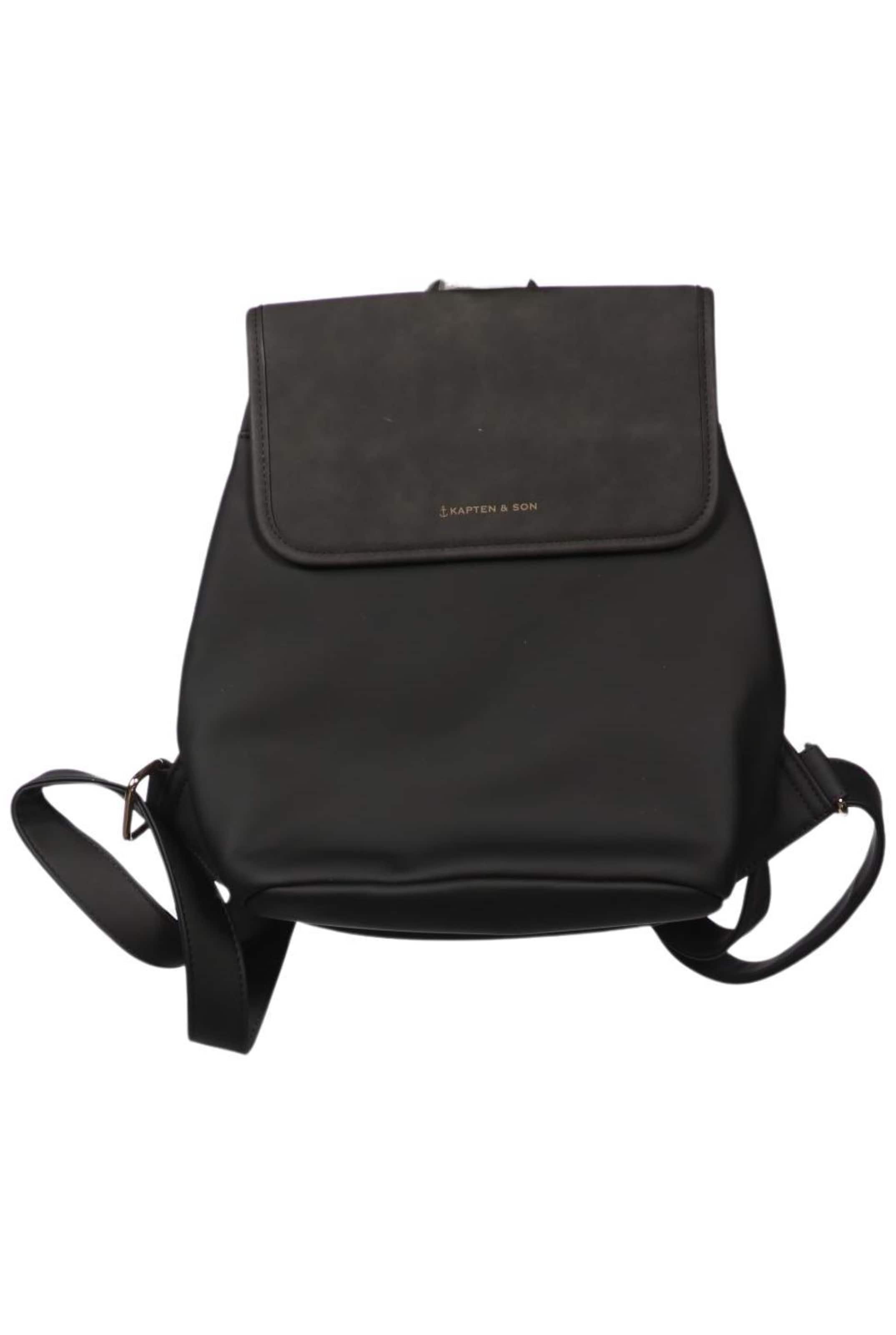 Kapten & Son Rucksack One Size in Schwarz: Vorderseite