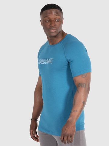 T-Shirt 'Timmy' Smilodox en bleu