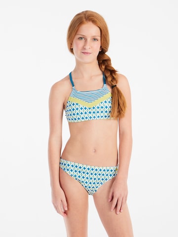 PROTEST Bustier Bikini 'PRTYing JR' in Blau