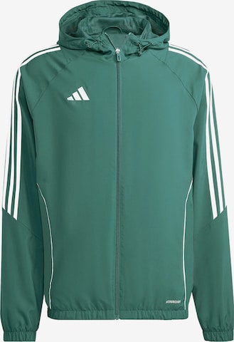 ADIDAS PERFORMANCE Sportjacke 'Tiro 24' in Grün: Vorderseite