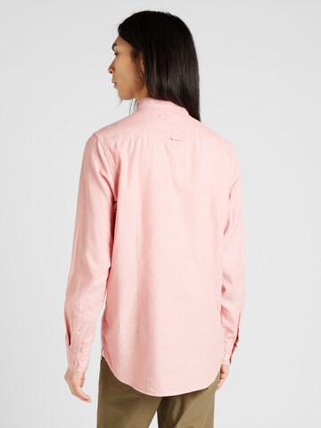 TOMMY HILFIGER Regular fit Button Up Shirt 'Flex' in Pink