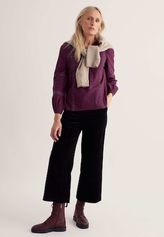 Camicia da donna 'Fountain Grass' di Seasalt Cornwall in lilla