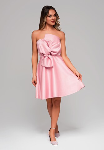 Ombre Avondjurk in Roze