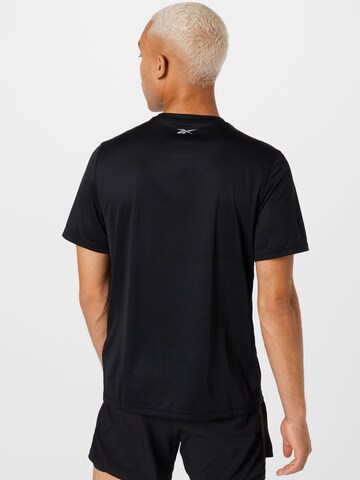 T-Shirt fonctionnel Reebok en noir