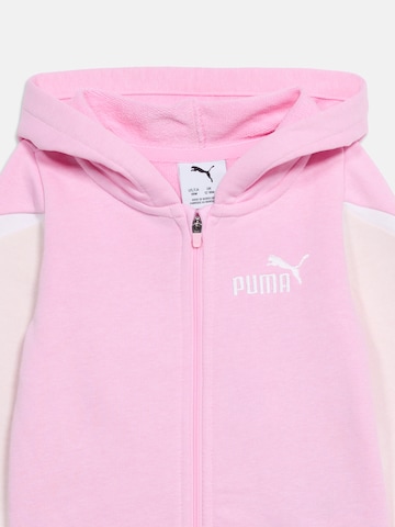 PUMA Juoksupuku 'ESS' värissä vaaleanpunainen