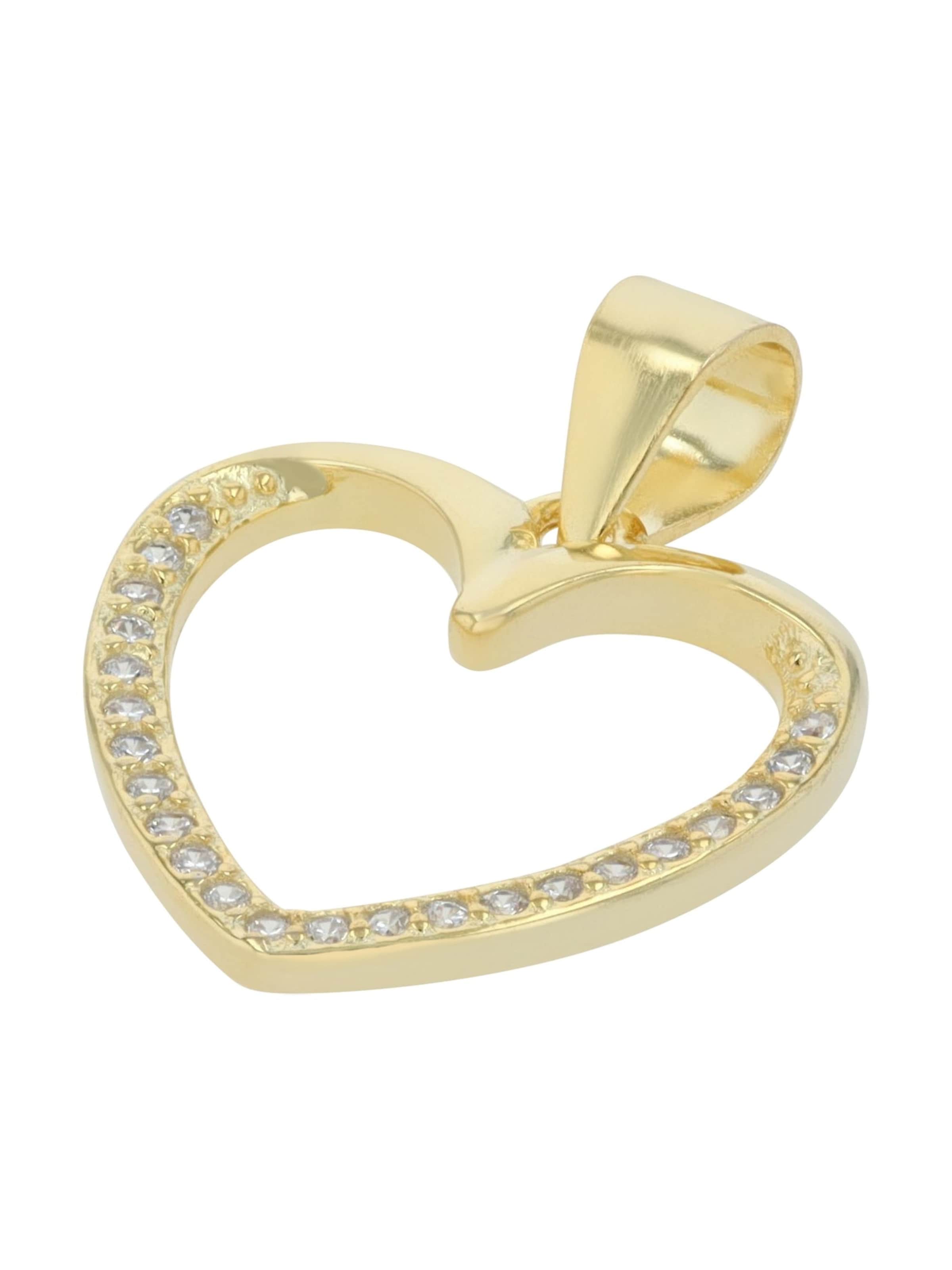Akzent Pendant 'Xana, 925 Sterlingsilber, langlebig' in Gold
