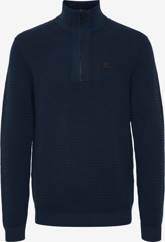 !Solid Sweater 'Valencia' in Blue: front
