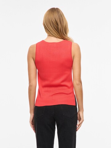 Tops en tricot VILA en rouge