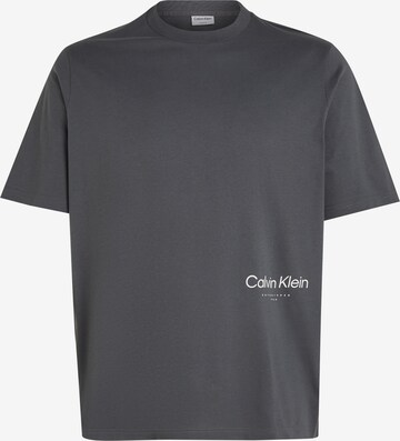 Calvin Klein Big & Tall T-Shirt in Grau: predná strana