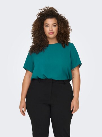 ONLY Carmakoma Blouse in Blue: front
