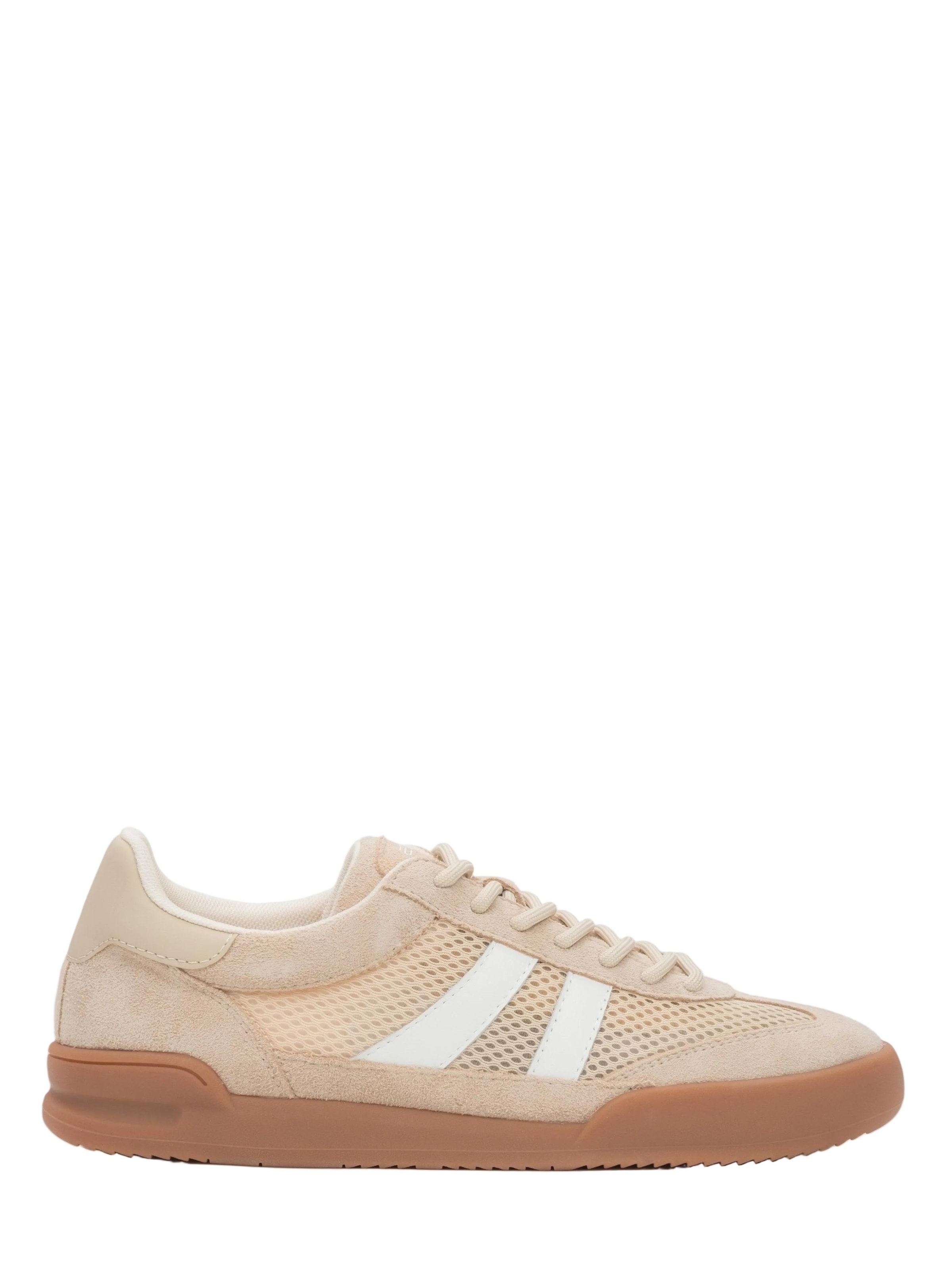 ES8 Sneakers '001-1' in Beige: front