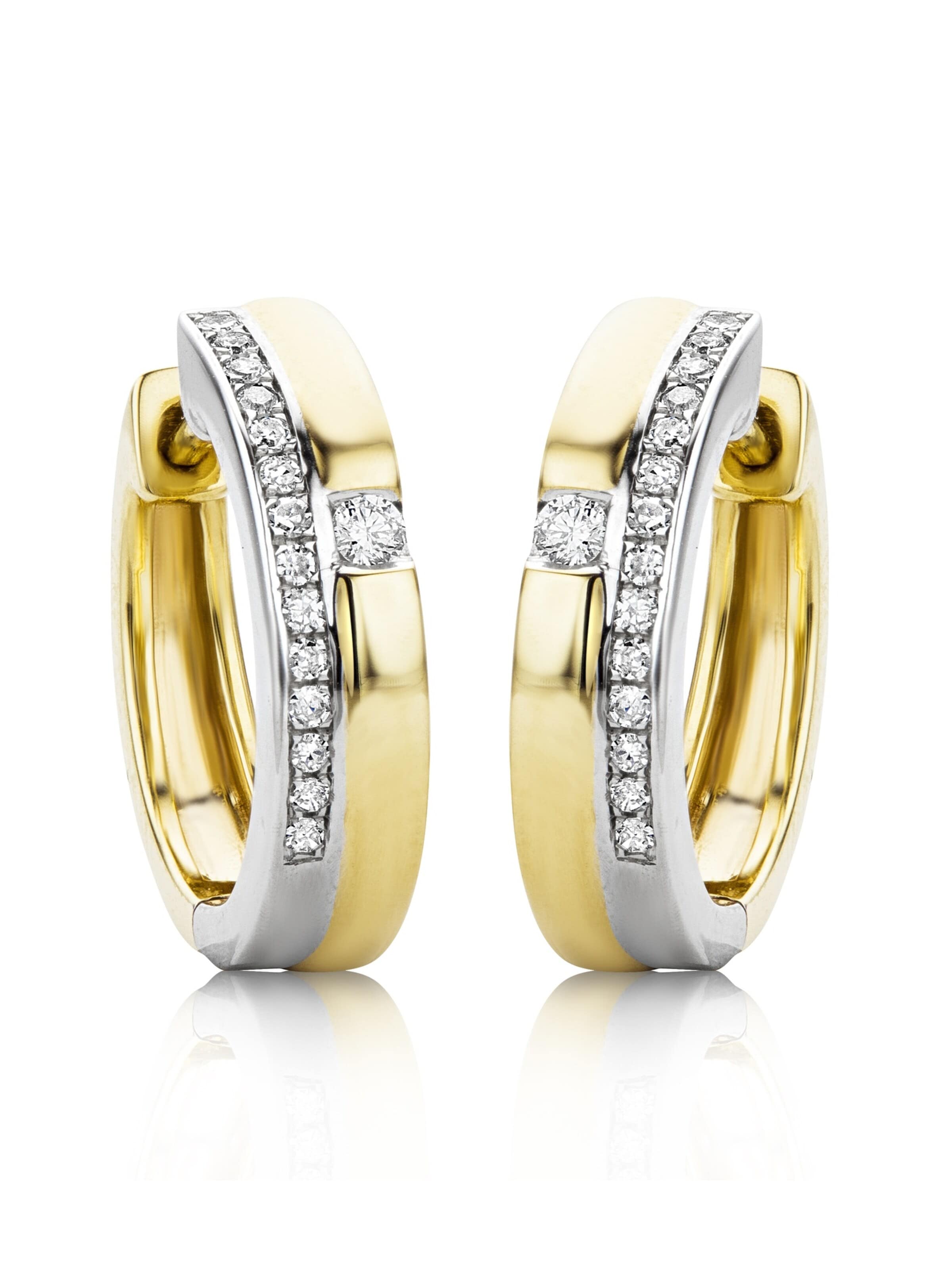 Boucles d'oreilles DIAMANT LETERNEL en or