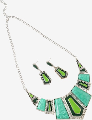 žalia SOHI Juvelyrinių dirbinių rinkinys 'Mohni': priekis