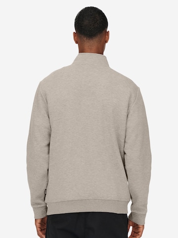 Only & Sons Sweatshirt 'Ceres' in Beige