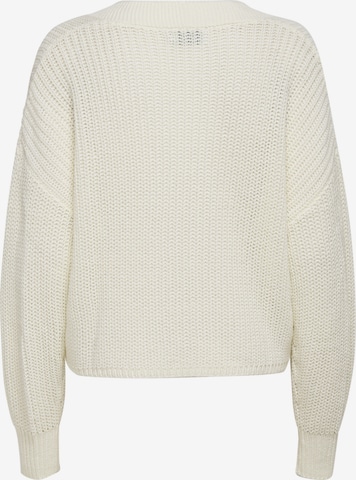 Cardigan 'Carol' ONLY en blanc : devant