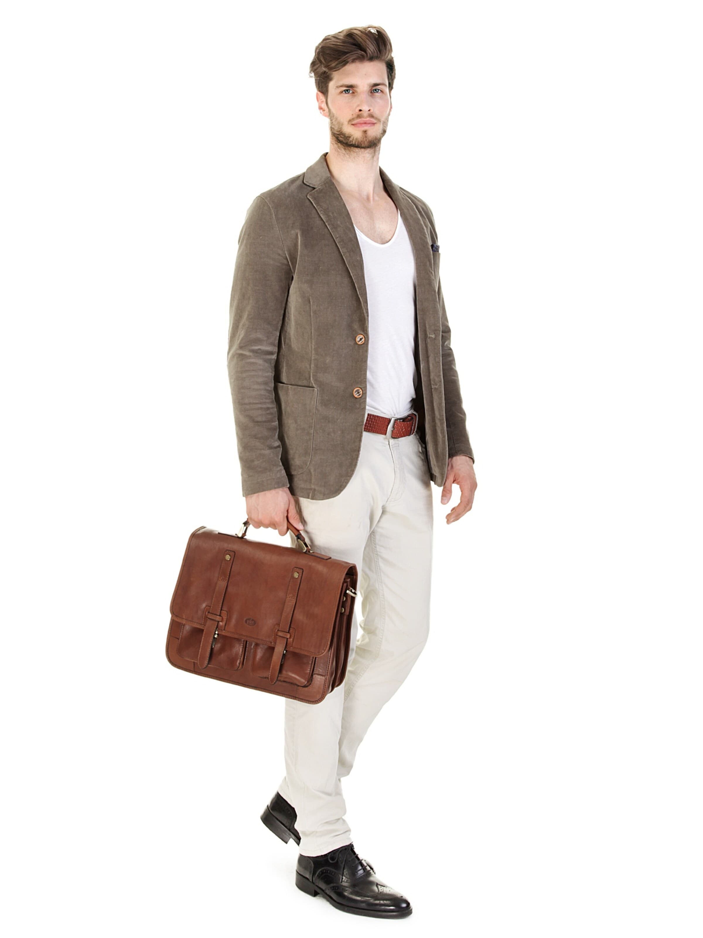 piké Aktenkoffer‌‌‌‌‌‌‌‌‌‌ in Braun: Vorderseite