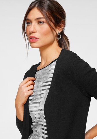Tamaris Strickjacke in Schwarz