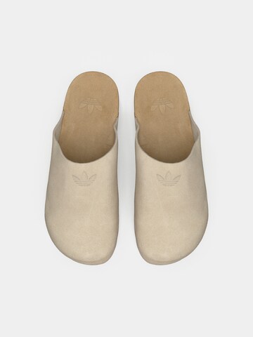 bēšs ADIDAS ORIGINALS Ādas čības 'ADIMULE'