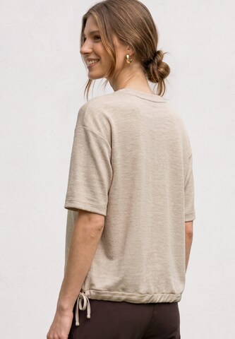 STREET ONE T-Shirt in Beige