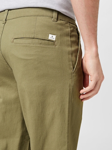 JACK & JONES Regular Pleat-front trousers 'BILL RICO' in Green