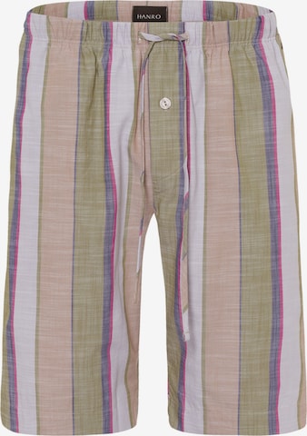 Hanro Pajama Pants 'Night & Day' in Beige: front