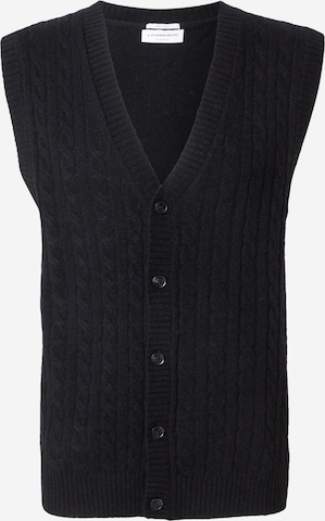 juoda Lindbergh Kardiganas: priekis