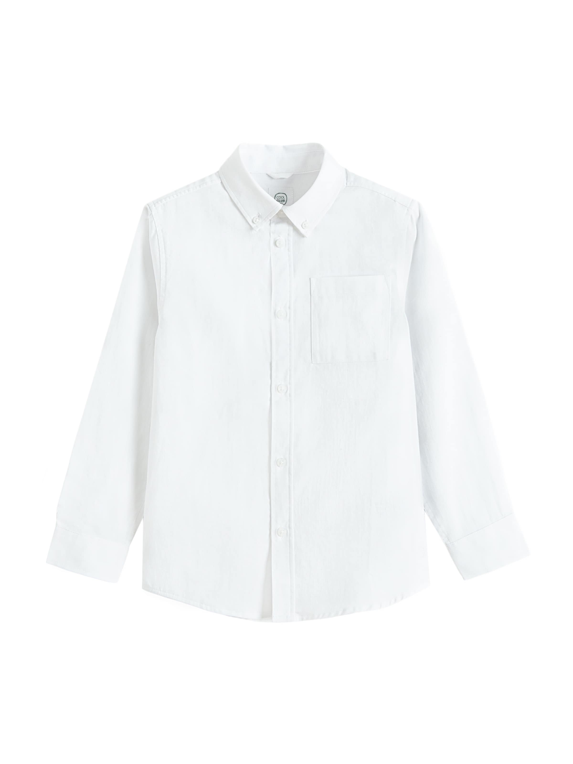 Regular fit Camicia di Cool Club in bianco: frontale