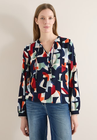 CECIL Blouse in Blue: front