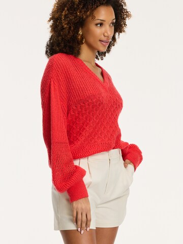 Pull-over Shiwi en rouge