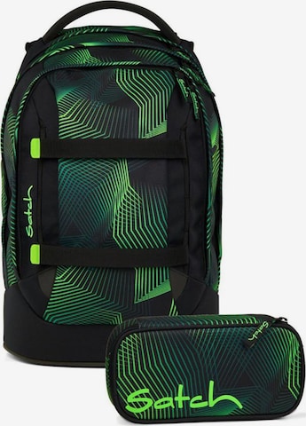 Satch Rucksack in Grün: Vorderseite