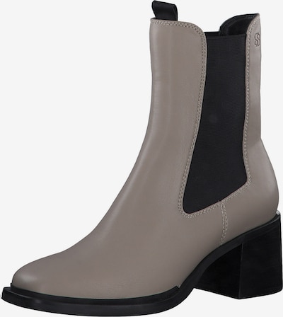 s.Oliver Chelsea boots i grå / svart, Produktvy